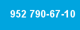 952 790-67-10 952 790-67-10